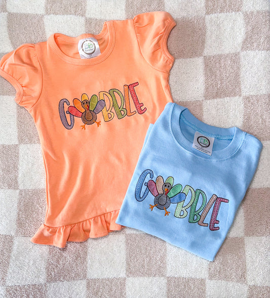 Ruffle Short Sleeve Tee